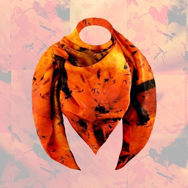 Impossible Flowers scarfs