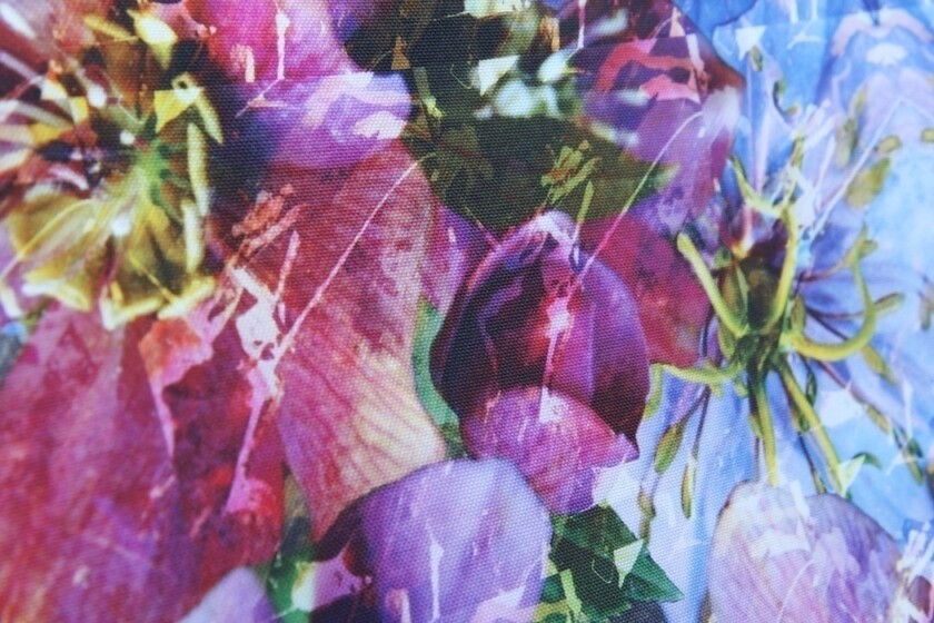 Outside flower Pillow